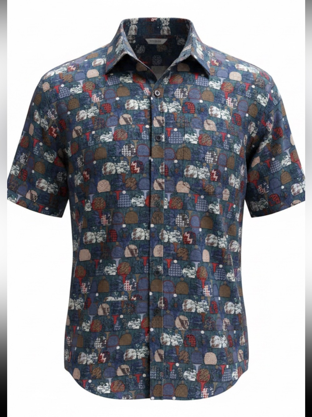 LulaRoe men’s short sleeve button up shirt NWT